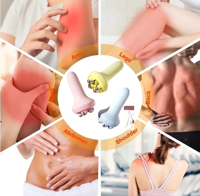 Handheld Massage Balls for Muscle Back Neck Joint Foot Shoulder Leg Pain Relief