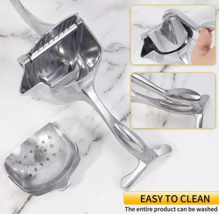Manual Hand Press Juicer Squeezer Household Fruit Juicer Extractor – Easy Citrus Juice Maker