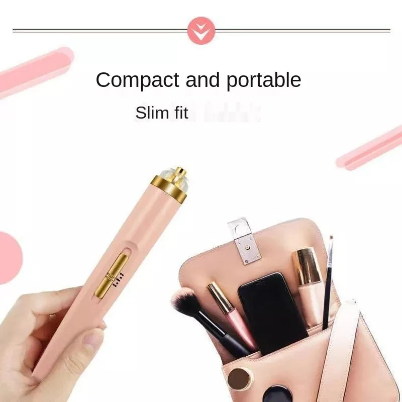 Electronic Rechargeable Nail File and Full Manicure and Pedicure Tool Kit, Electronic Nail Filer, Buffer, Shiner, Cuticles and Nail Polish Remover