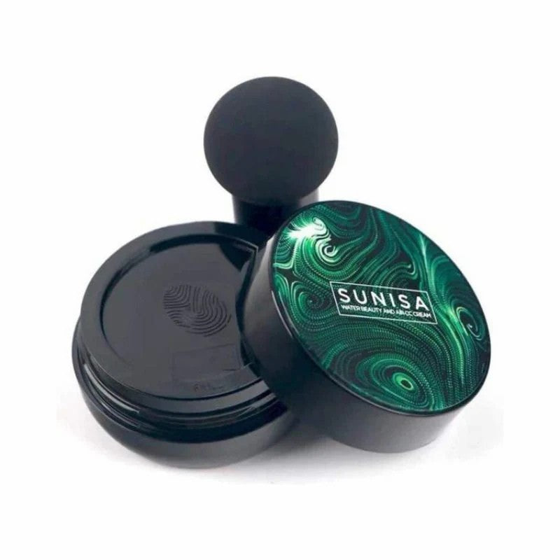 SUNISA Mushroom Head Air Cushion BB CC Cream – Waterproof Foundation Base with Sponge