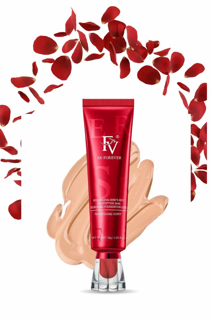 FV Waterproof Liquid Foundation – Matte Oil Free | Medium Coverage | Lightweight | Longwear Flawless Finish | Conceals Pores | For Oily & Normal Skin