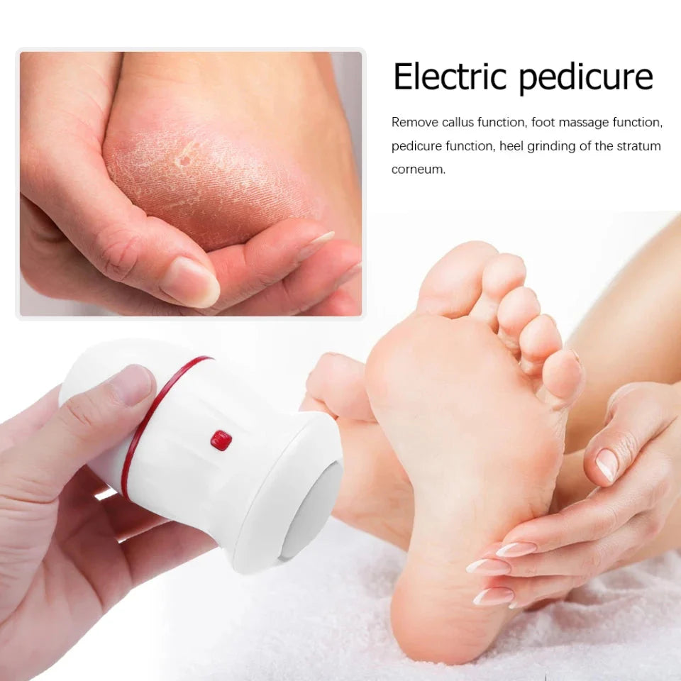 Electric Automatic Foot Pedicure Grinder & Callus Remover - Dead Skin Remover - Electric Foot Dead Skin Callus Remover