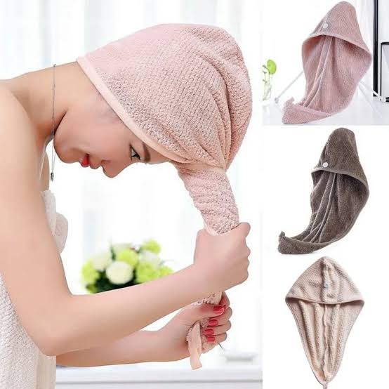 Magic Suction Cap Towel - Suction Towel Cap - Hair Dry Magic Towel