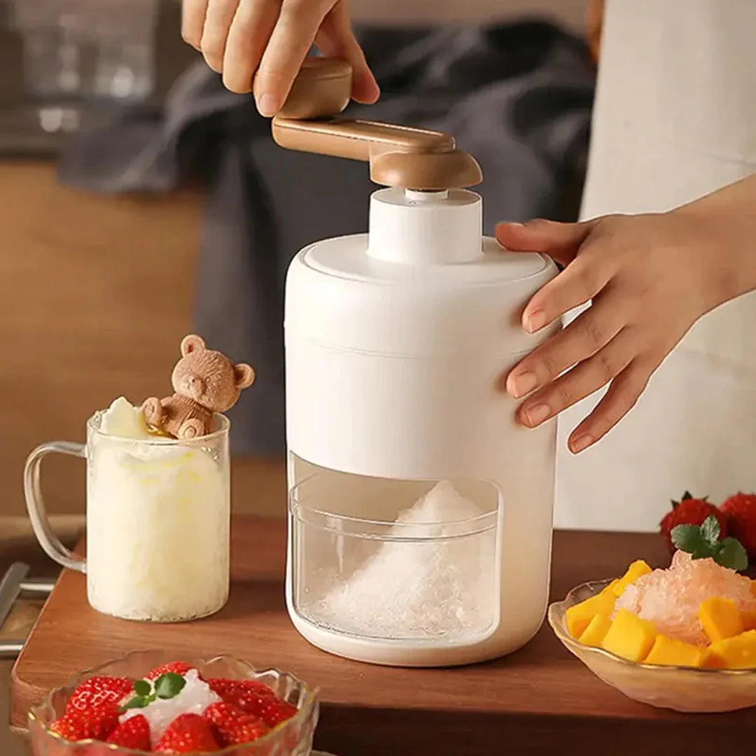 Manual Ice Crusher Gola Maker - Portable Ice Crusher Gola Ganda Machine - Kitchen Gadgets