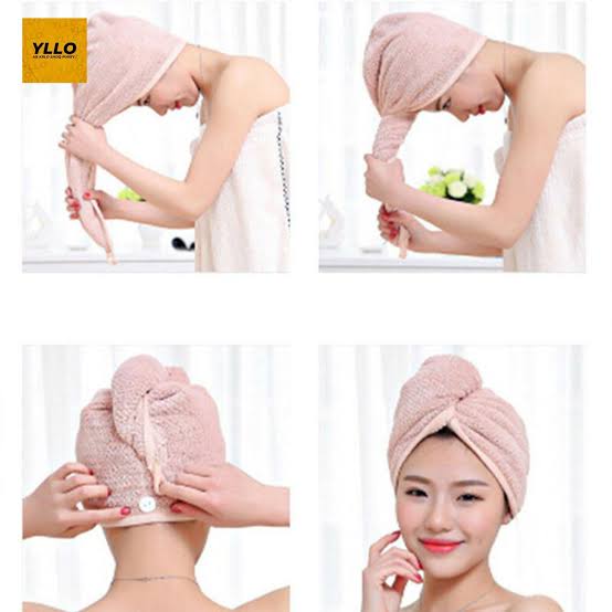 Magic Suction Cap Towel - Suction Towel Cap - Hair Dry Magic Towel