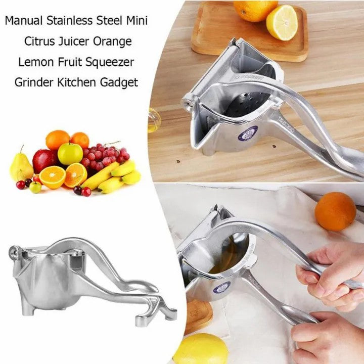 Manual Hand Press Juicer Squeezer Household Fruit Juicer Extractor – Easy Citrus Juice Maker