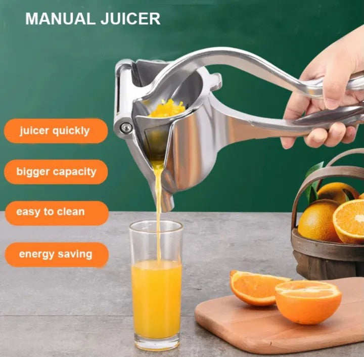 Manual Hand Press Juicer Squeezer Household Fruit Juicer Extractor – Easy Citrus Juice Maker