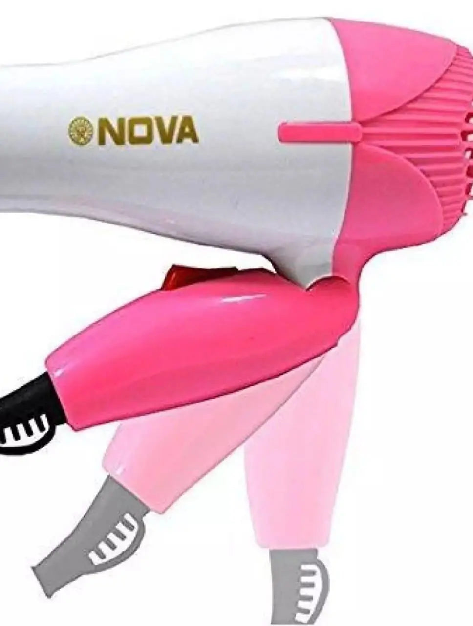 Electrical Foldable Mini Hair Dryer (1000 Watt) - Folding Handle Hair Dryer, Mini Portable Travel Hair Dryer, Ion Hair Blow Dryer, Household Thermostatic Hair Dryer, Salon Hair Styling Hair Dryer