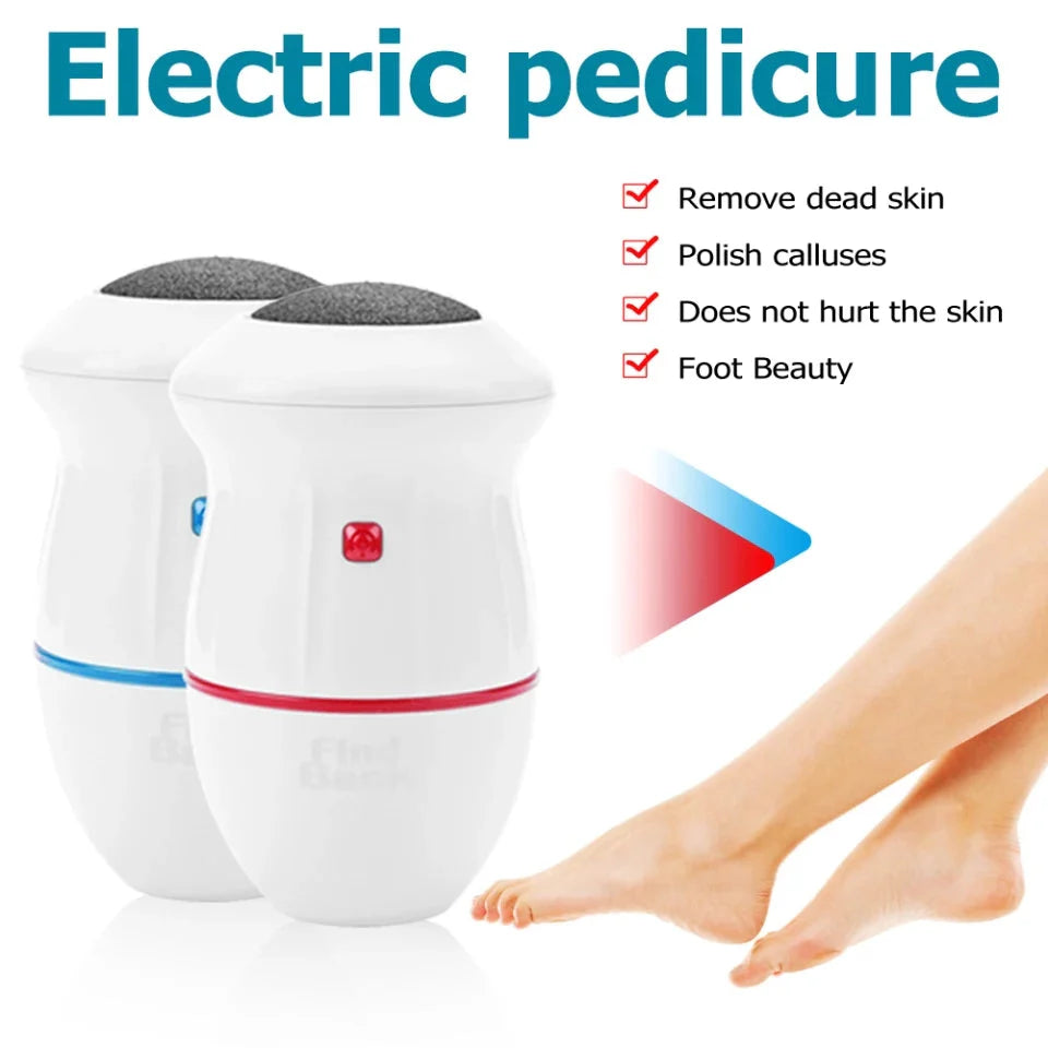 Electric Automatic Foot Pedicure Grinder & Callus Remover - Dead Skin Remover - Electric Foot Dead Skin Callus Remover