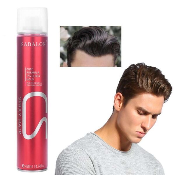 Sablon Hair Spray Hair Fixer & Styling Spray – Strong Hold Professional Hair Setting Spray for Men & Women – Long Lasting Shine, Non Sticky, Quick Dry – Available in 250ml Small & 420ml Large Bottle