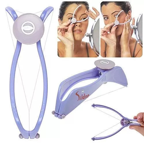 Slique Face and Body Manual Hair Threading System - Hair Threading Machine for Women, Manual Facial Hair Removal Machine, Hair Removing Machine, Threading Machine for Girls and Women