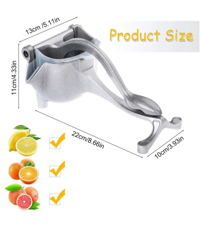 Manual Hand Press Juicer Squeezer Household Fruit Juicer Extractor – Easy Citrus Juice Maker
