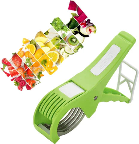 Multi Vegetable & Fruit 5 Blade Cutter & Slicer Efficient & Versatile - Easy Kitchen Tool