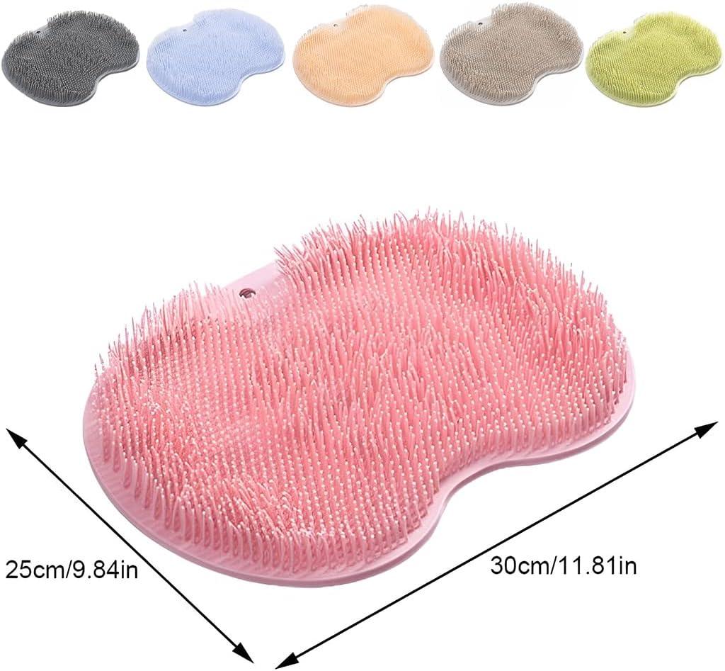 High Quality - Silicone Back Scrubber Soft Loofah Bath Body / Foot & Hand Exfoliating Massage For Shower Body Cleaning Bathroom Shower Scrubber - Suitable for Women, Men, Kids Shower