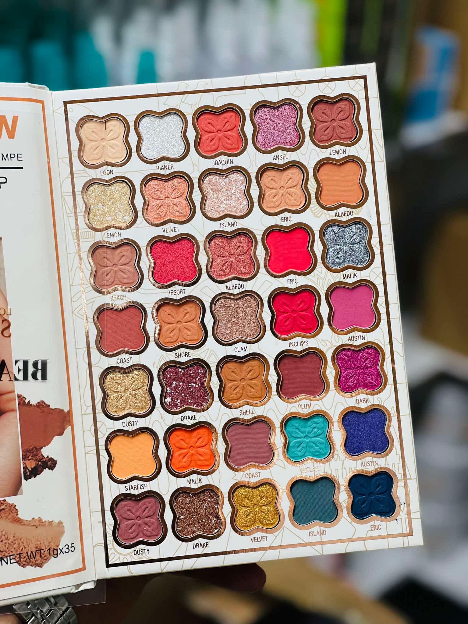 SHEGLAM 6 Fold All In One Makeup Book Palette – Complete Eyes, Face & Lip Makeup Kit