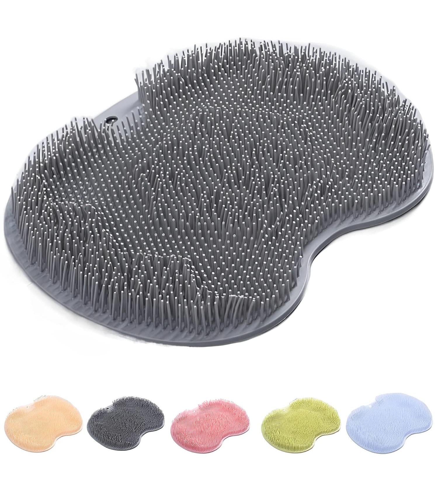 High Quality - Silicone Back Scrubber Soft Loofah Bath Body / Foot & Hand Exfoliating Massage For Shower Body Cleaning Bathroom Shower Scrubber - Suitable for Women, Men, Kids Shower