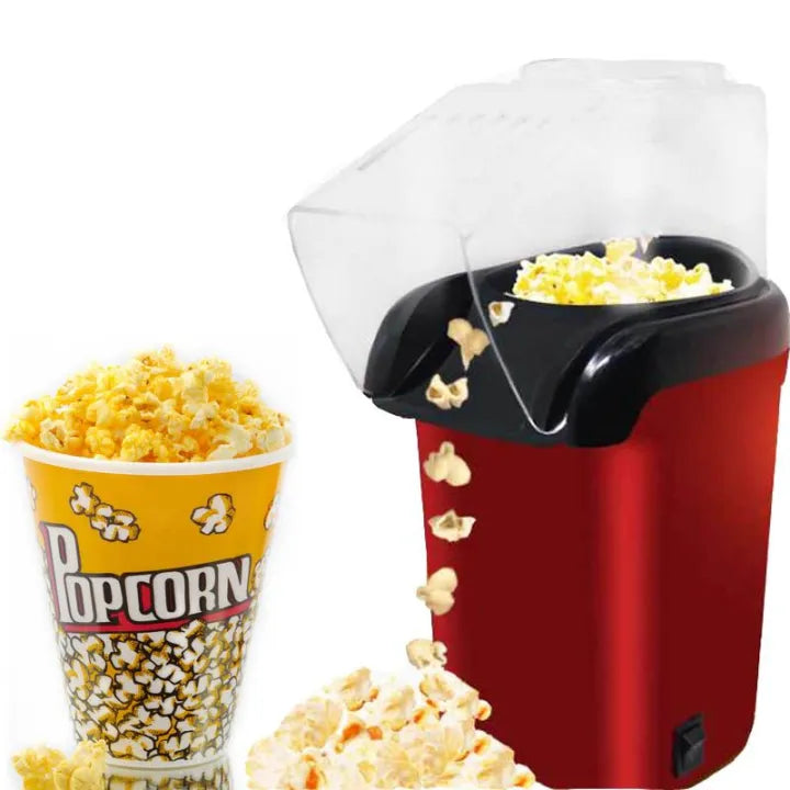 Popcorn Maker - Mini Electric Popcorn Maker - Oil Free Popcorn Maker - Popcorn Maker For Kids - Portable Popcorn Maker - Hot Air Popping