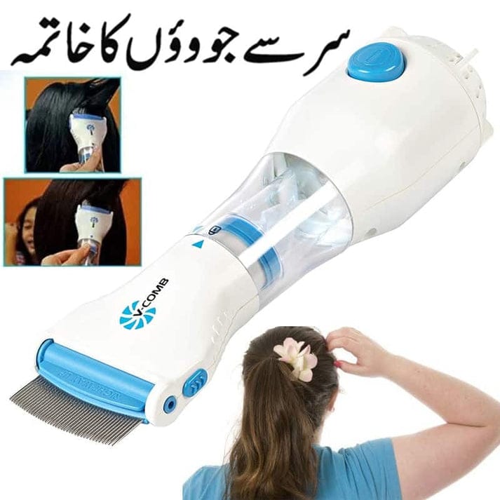 V Comb Electronic Head Lice Removal Machine - Anti Lice Machine