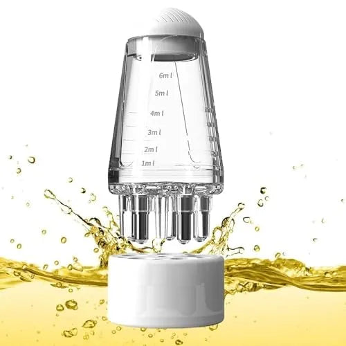Mini Portable Oil Scalp Applicator - Hair Oil Applicator Bottle Scalp Massager - Oil 6 ml
