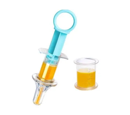 Baby Kids Smart Medicine Dispenser, Needle Feeder Squeeze Medicine Dropper, Pacifier Baby Feeder, Baby Medicine Dispenser, Baby Syringe Feeder, Newborn Dropper Medicine Feeder, Anti-Choke Baby Medicine Feeder, Liquid Push Medicine Dispenser