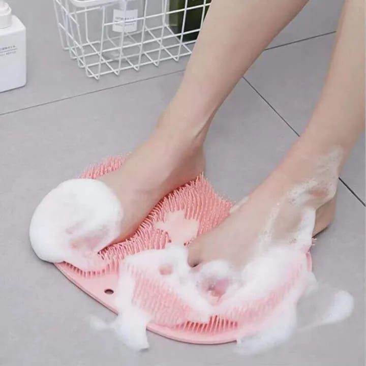 High Quality - Silicone Back Scrubber Soft Loofah Bath Body / Foot & Hand Exfoliating Massage For Shower Body Cleaning Bathroom Shower Scrubber - Suitable for Women, Men, Kids Shower