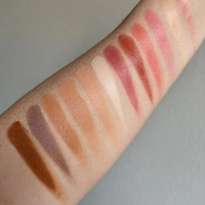 CARLA SECRET BLUSH AND CONCEALER PALLET - 12-Color Blush & Highlighter Palette – Long-Wear, Blendable, Matte Finish