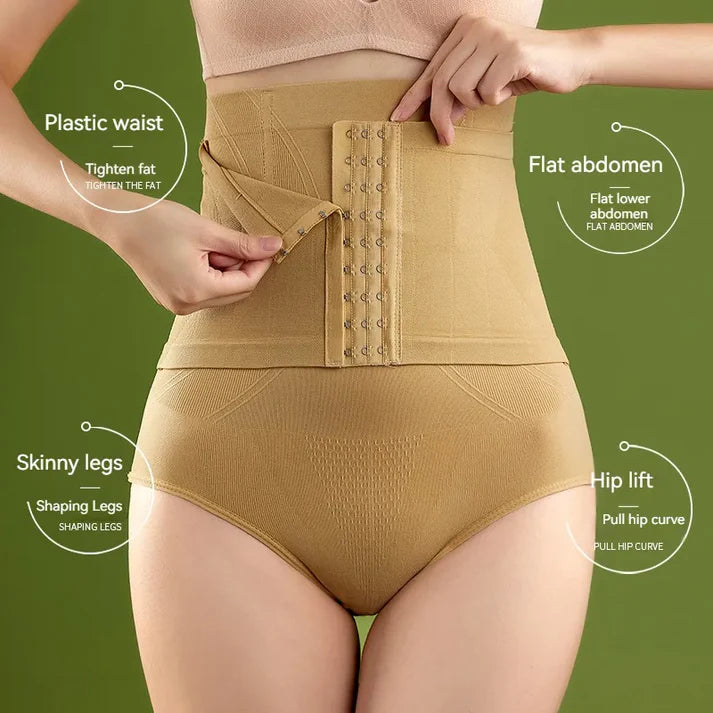 Adjustable Shapewear With Hooks Women Fat Tummy Control Shaper Panties Hip Enhancer Belly Slimming Panty