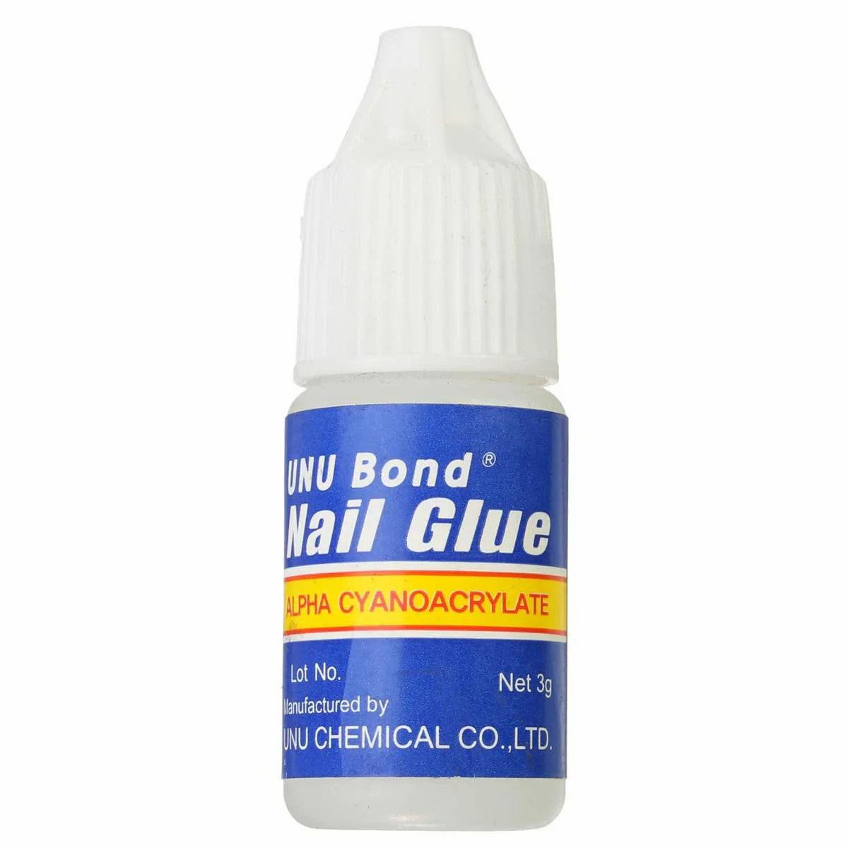 Pack of 5 Artificial Nails Glue 3g – Professional Nail Tip Glue for Press On Nails, Acrylic Nails & Fake Nails Strong Adhesive