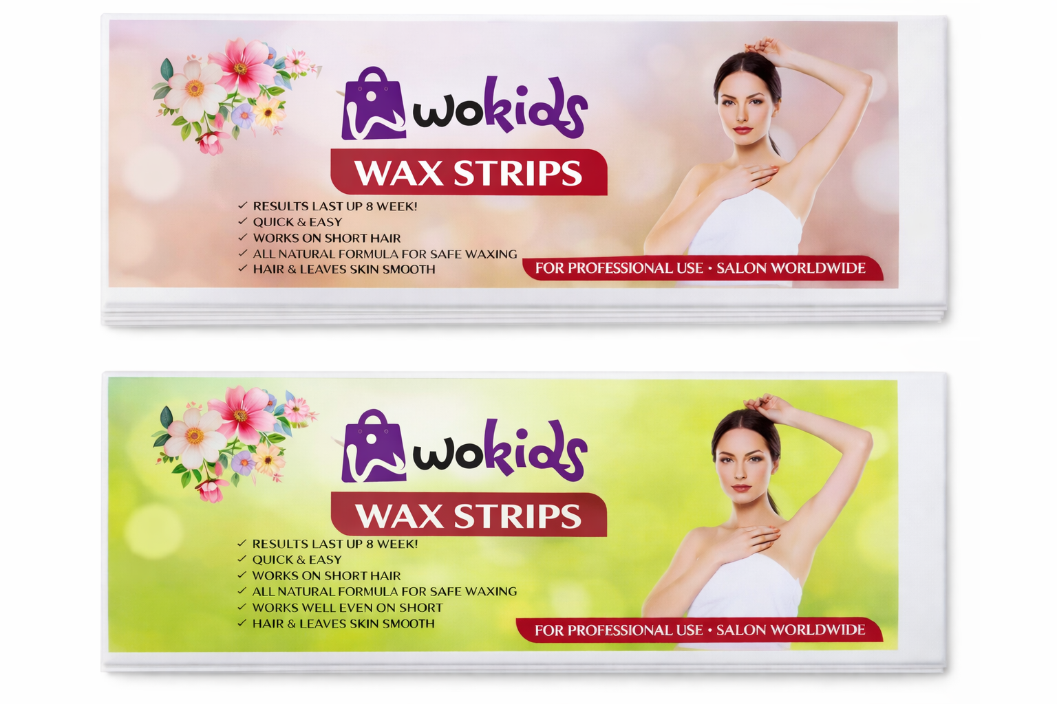 Hair Removal Wax Papers (30 Pcs) – Professional Waxing Paper Strips for Body, Face & Full Body Hair Removal
