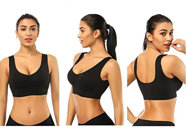 Buy 1 Get 1 Free Imported Soft Cotton Non Padded Bra - Brief Brassiere (Brazier), Blouse for Girls, Women & Ladies