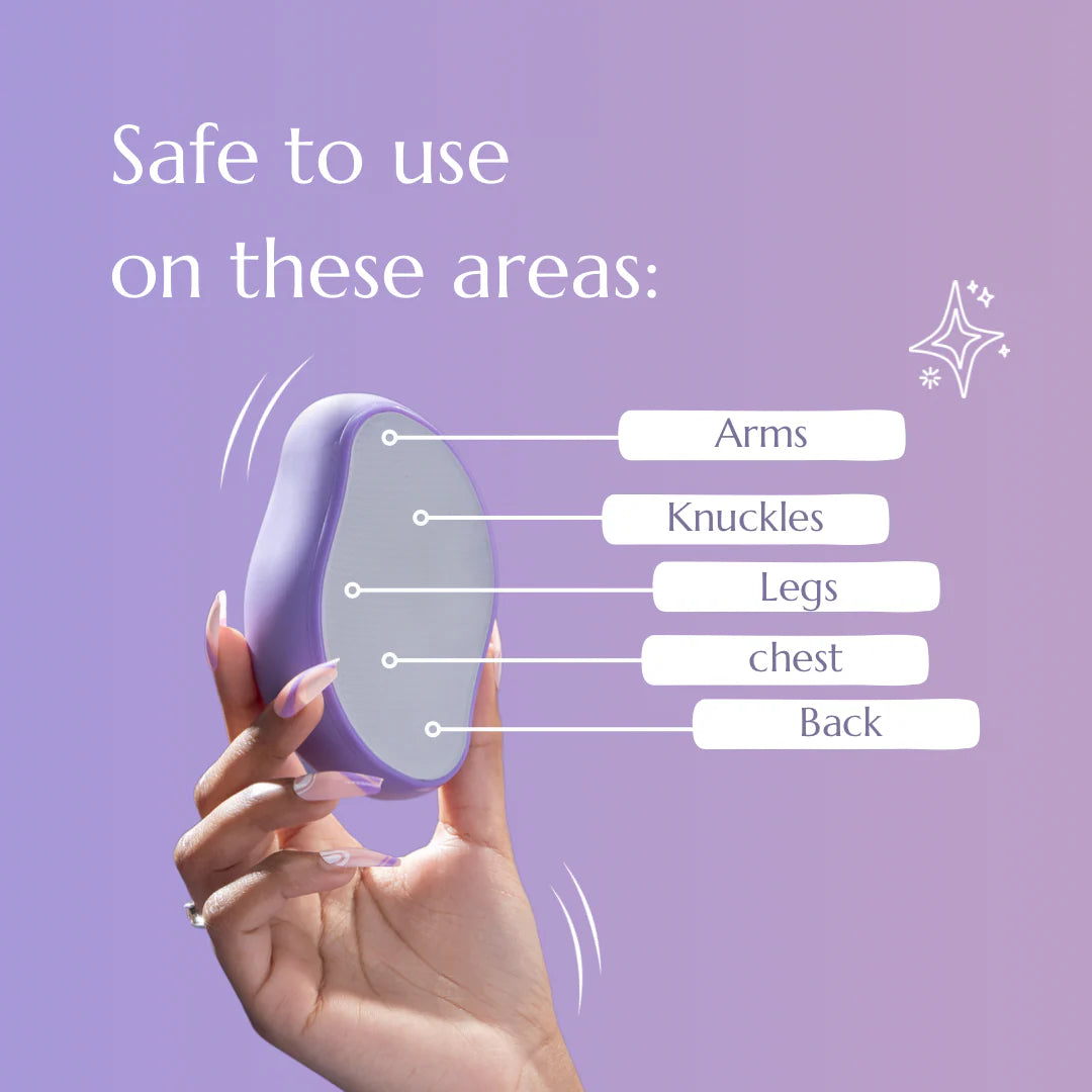 Painless Crystal Hair Remover Tool - Nano Glass Body Hair Eraser