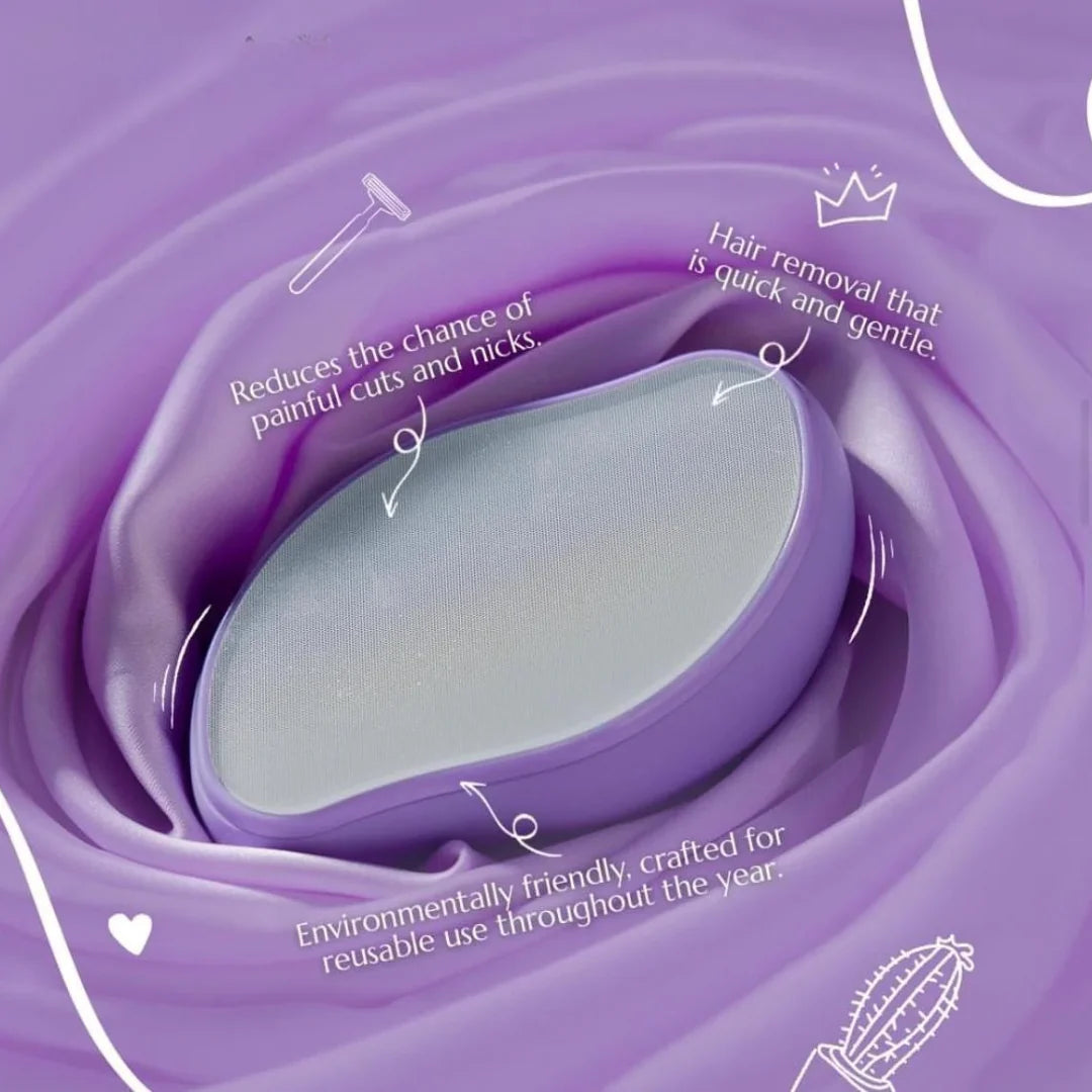 Painless Crystal Hair Remover Tool - Nano Glass Body Hair Eraser