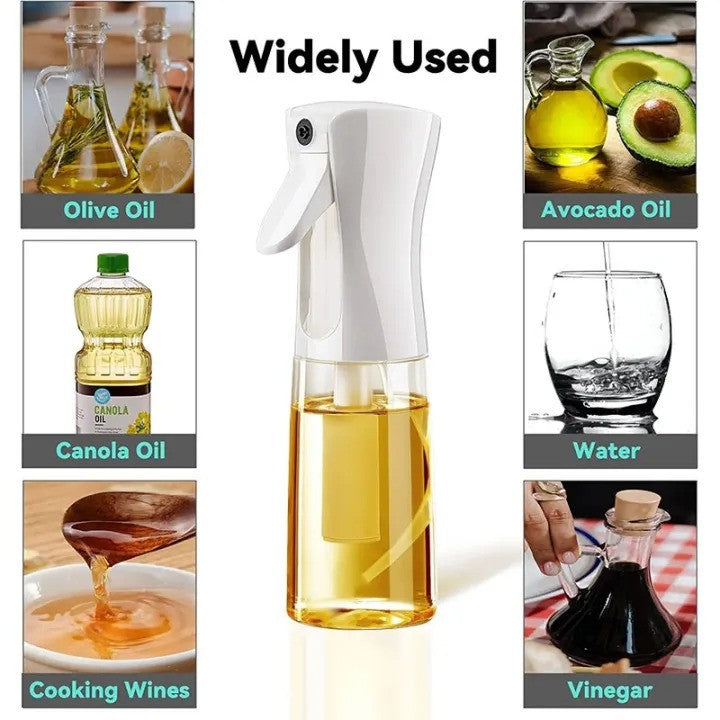1Pc Oil Sprayer for Cooking Oil, Olive Oil Dispenser, Glass Spray Bottles, Vinegar Soy Sauce, Oil Mister for Air Fryer Cooking Gadgets Accessories, Used for Baking, Frying, BBQ, Roasting, Grilling