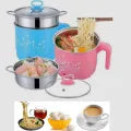 Mini Electric Cooking Pot 18cm | Hot Pot, Egg Boiler, Rice & Noodle Maker | Fast Heating Non-Stick Cooker for Home & Hostel