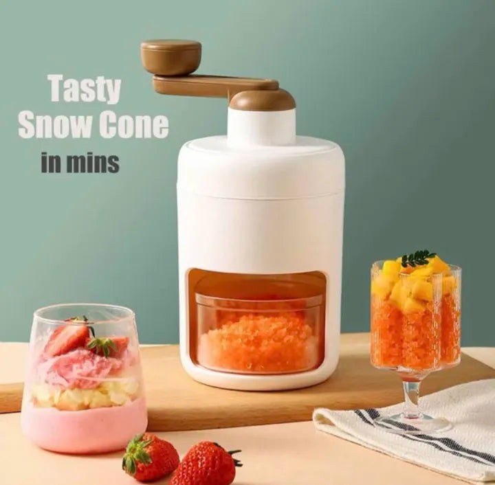 Manual Ice Crusher Gola Maker - Portable Ice Crusher Gola Ganda Machine - Kitchen Gadgets