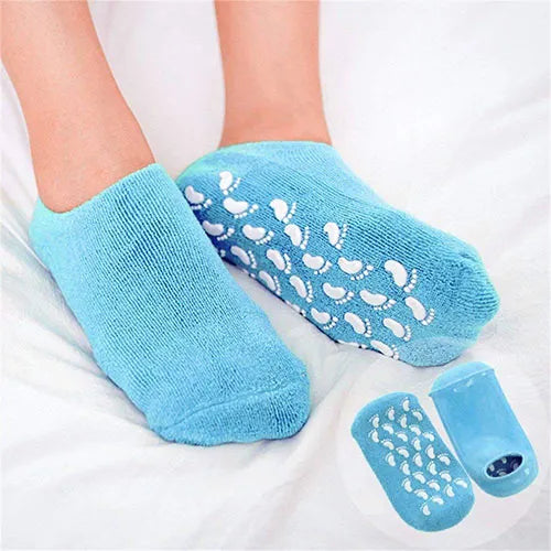 Moisturizing Spa Gel Socks - Crack Heals Moisturizing Gel Socks - Silicone Gel Moisturizing Ultra Soft Spa Socks