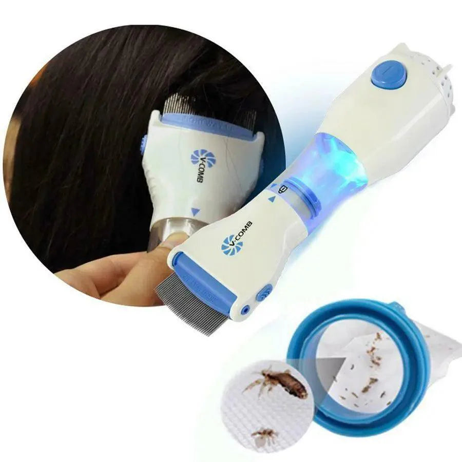 V Comb Electronic Head Lice Removal Machine - Anti Lice Machine