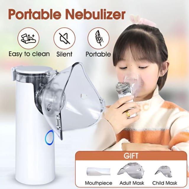 Portable Mesh Nebulizer for Kids & Adults