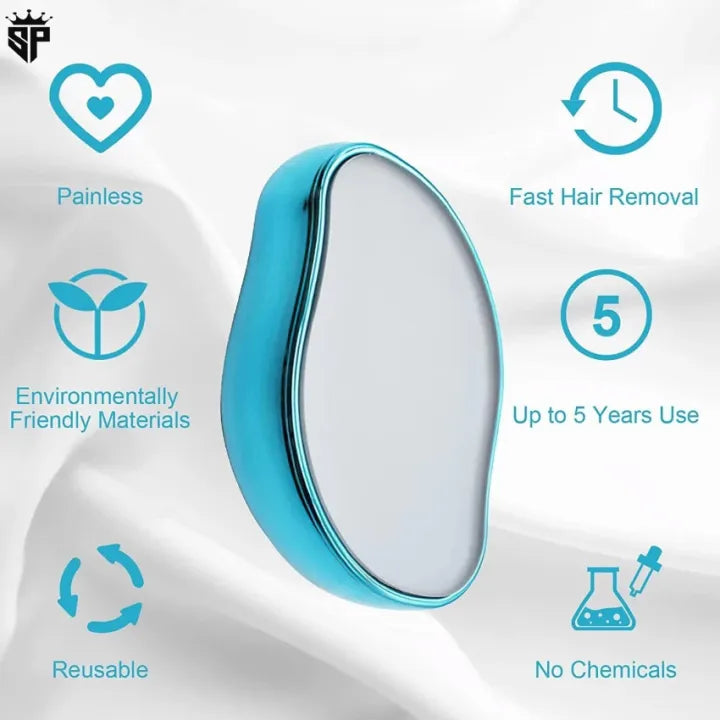 Painless Crystal Hair Remover Tool - Nano Glass Body Hair Eraser