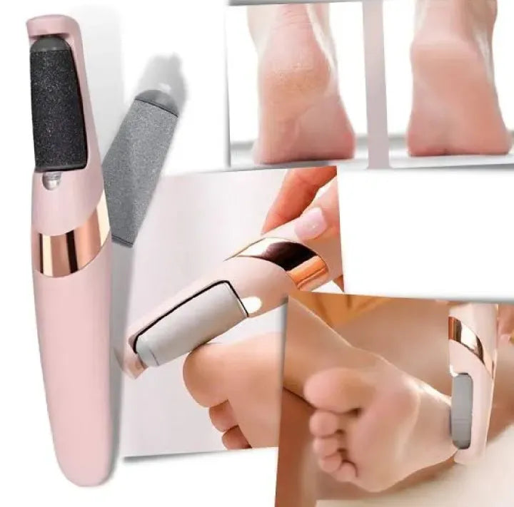 Electric Pedi Callus Remover for Feet | Foot Scrubber for Dry Hard and Dead Skin - Rechargeable Pedicure Tool - Electronic Foot Filer Callus Remover