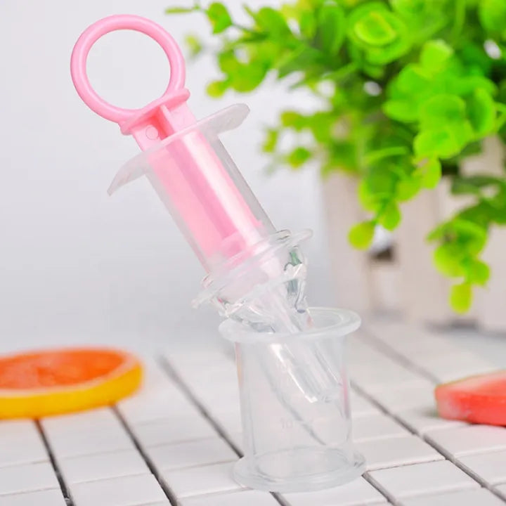 Baby Kids Smart Medicine Dispenser, Needle Feeder Squeeze Medicine Dropper, Pacifier Baby Feeder, Baby Medicine Dispenser, Baby Syringe Feeder, Newborn Dropper Medicine Feeder, Anti-Choke Baby Medicine Feeder, Liquid Push Medicine Dispenser