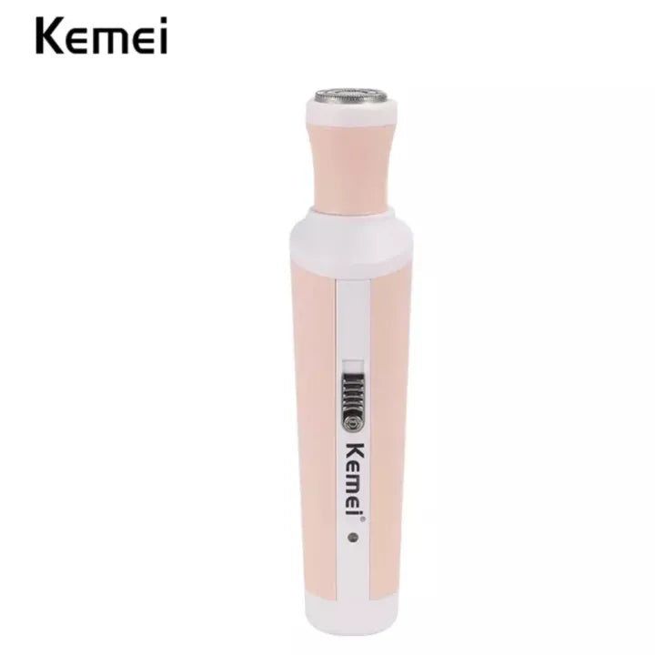 4-in-1 Rechargeable Hair Remover Shaver for Women - Women's Epilator - Kemei KM-3024 - Electric Epilator & Shaver Suit for Women - Hair removal device for girls