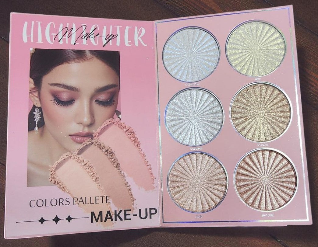 Mocallure “You Got This Girl” 7 Page Makeup Book Palette – All-in-One Multi-Color Eyes, Face & Lip Kit