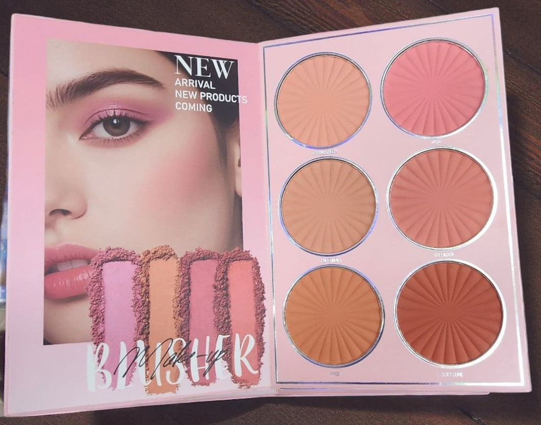 Mocallure “You Got This Girl” 7 Page Makeup Book Palette – All-in-One Multi-Color Eyes, Face & Lip Kit