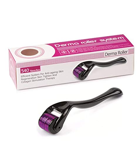 Titanium Needles Derma Roller  with 0.5mm Needles Size - Derma Roller 0.5 mm Hair & Skin System - Titanium needles - Best quality Derma Roller