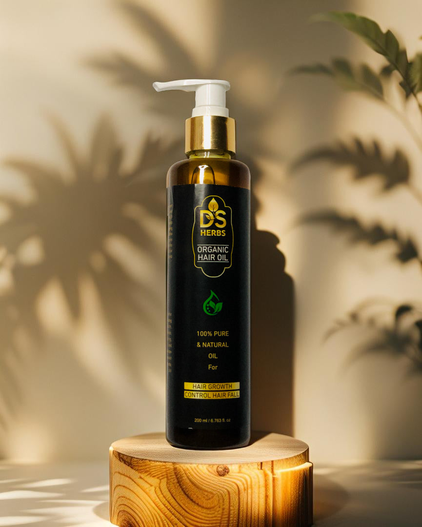 DS Herbs Organic Hair Oil 100% Pure Organic And Natural