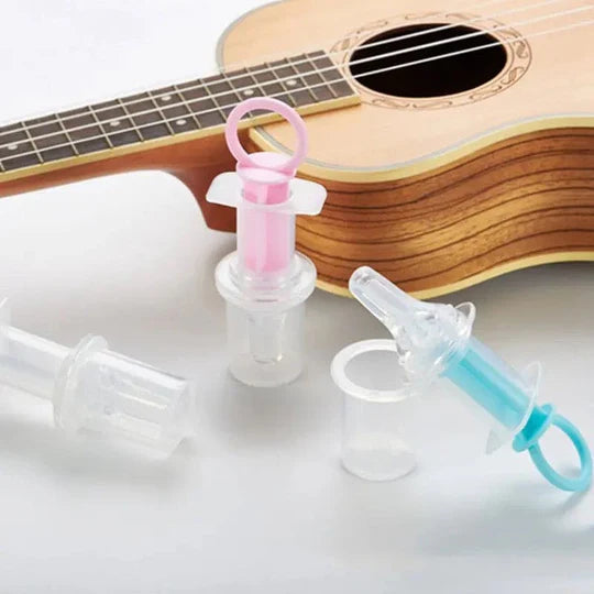 Baby Kids Smart Medicine Dispenser, Needle Feeder Squeeze Medicine Dropper, Pacifier Baby Feeder, Baby Medicine Dispenser, Baby Syringe Feeder, Newborn Dropper Medicine Feeder, Anti-Choke Baby Medicine Feeder, Liquid Push Medicine Dispenser