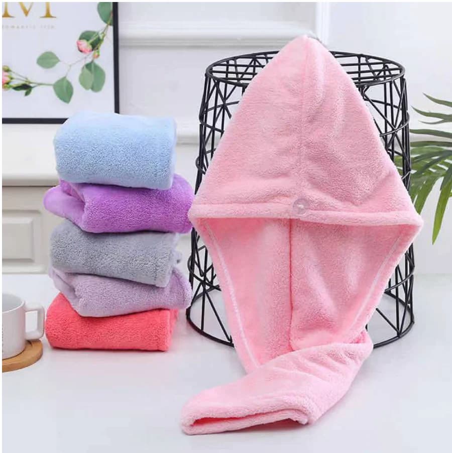 Magic Suction Cap Towel - Suction Towel Cap - Hair Dry Magic Towel